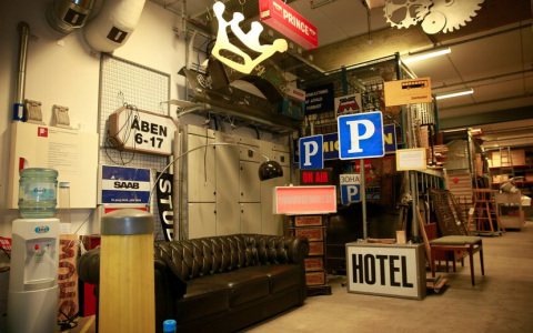 Rekvisitter fra lageret